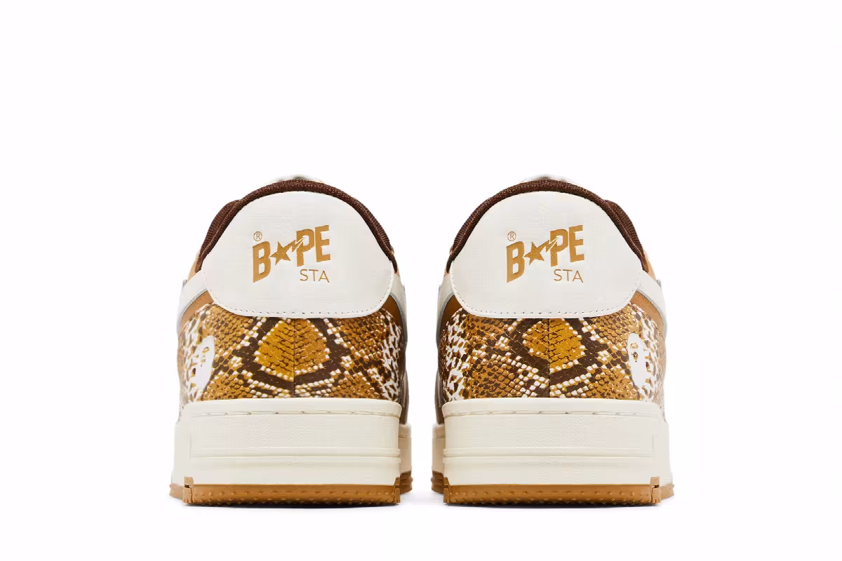 BAPE Tape Sta Tan Snakeskin, view 7