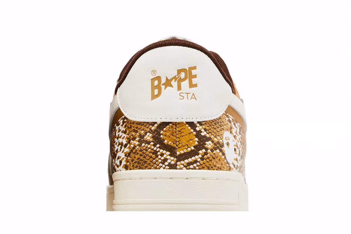 BAPE Tape Sta Tan Snakeskin, view 8