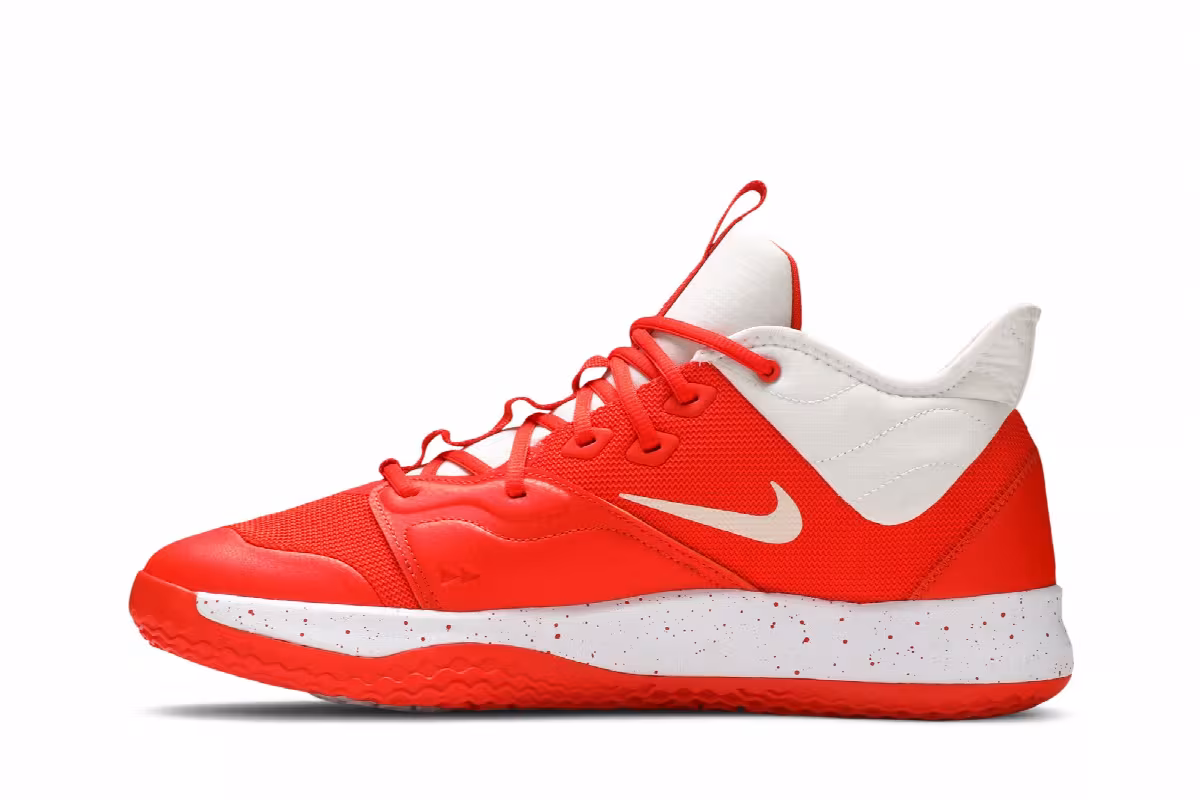 Nike PG 3 TB Team Orange, view 4