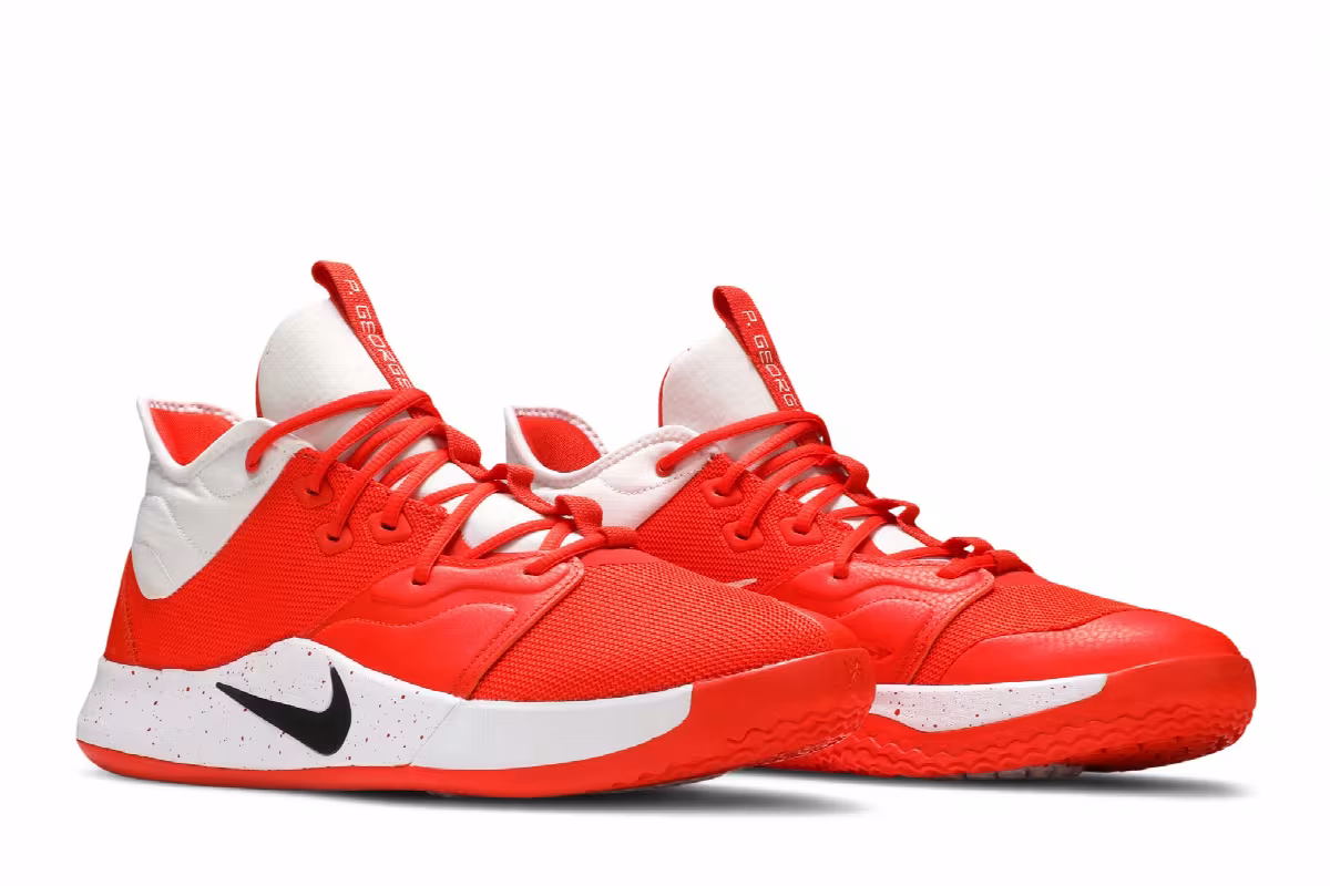 Nike PG 3 TB Team Orange, view 9