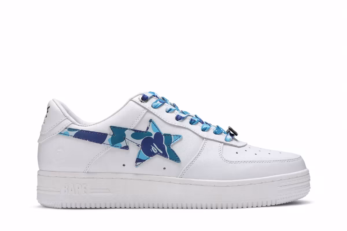 Bapesta ABC Camo - Blue 2021, view 2