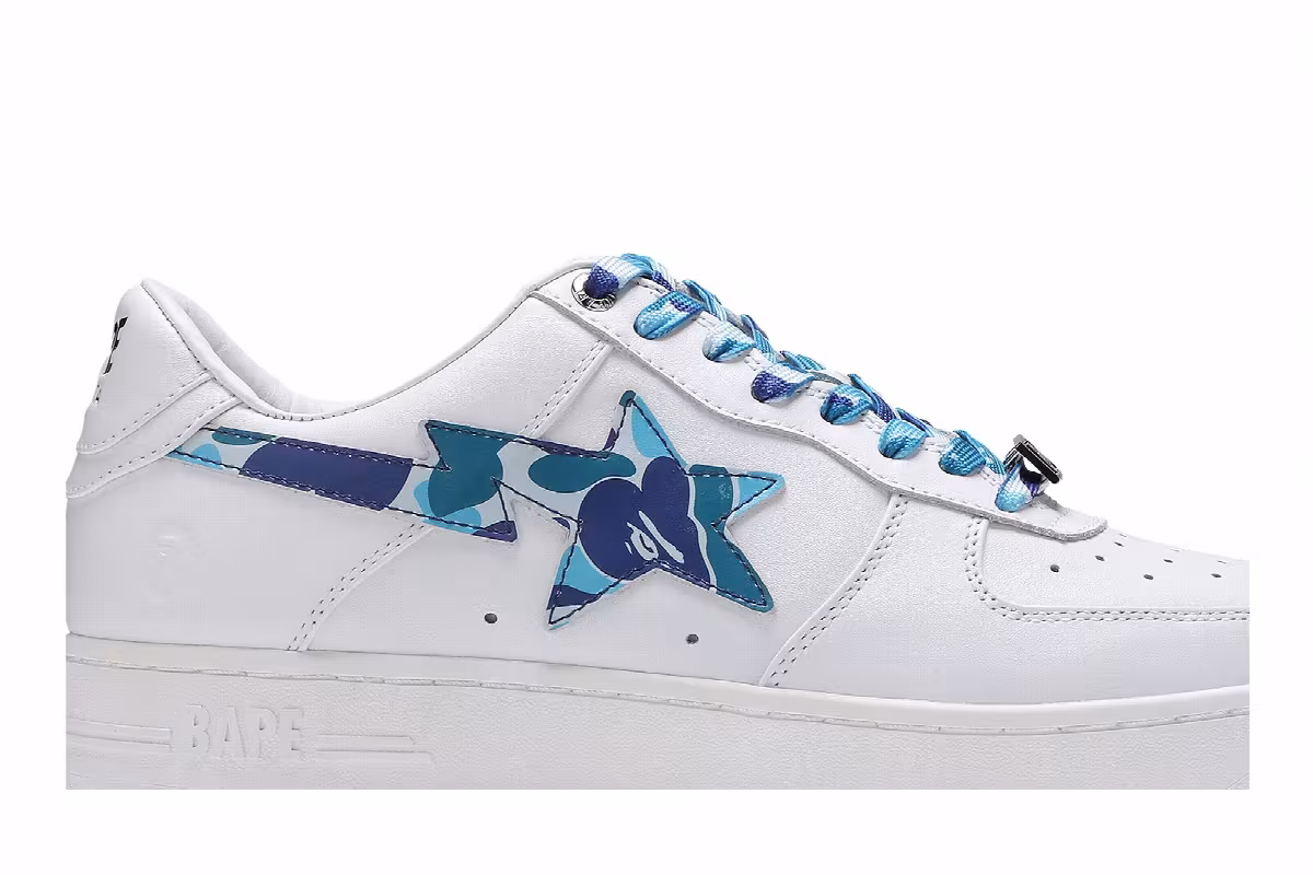 Bapesta ABC Camo - Blue 2021, view 3