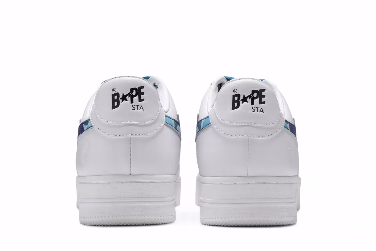 Bapesta ABC Camo - Blue 2021, view 7