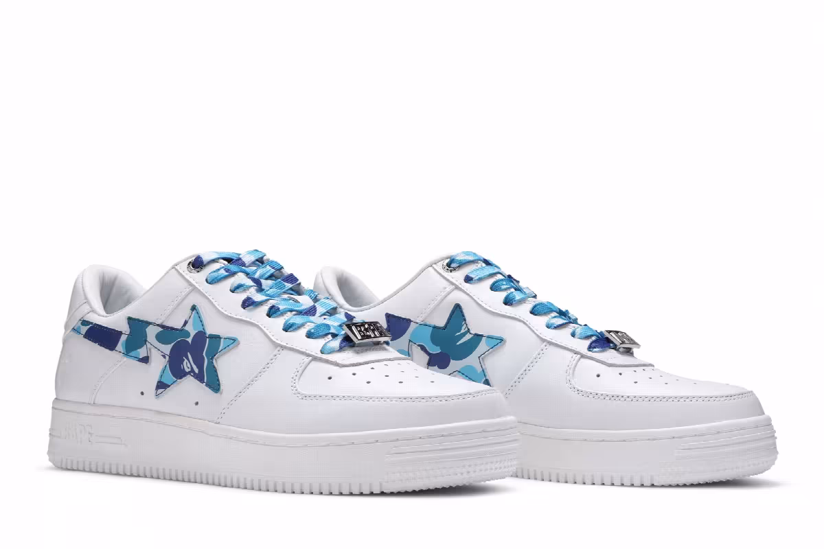 Bapesta ABC Camo - Blue 2021, view 9