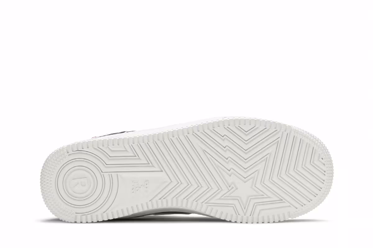 Bapesta Low M1 Shark Face - Black, view 5