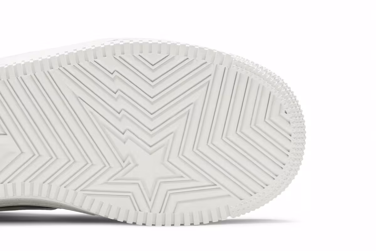 Bapesta Low M1 Shark Face - Black, view 6