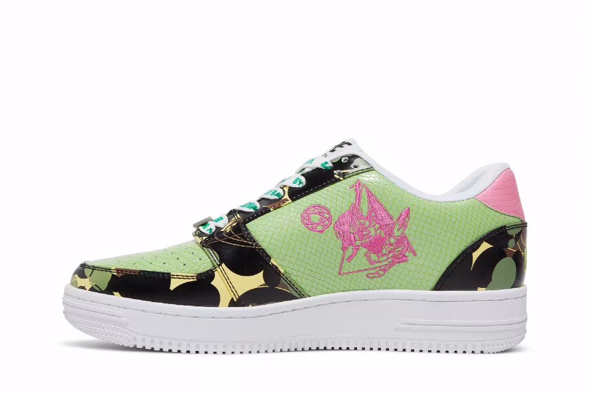 Mo' Wax x Unkle x Bapesta Low M2 Original Headz, view 4