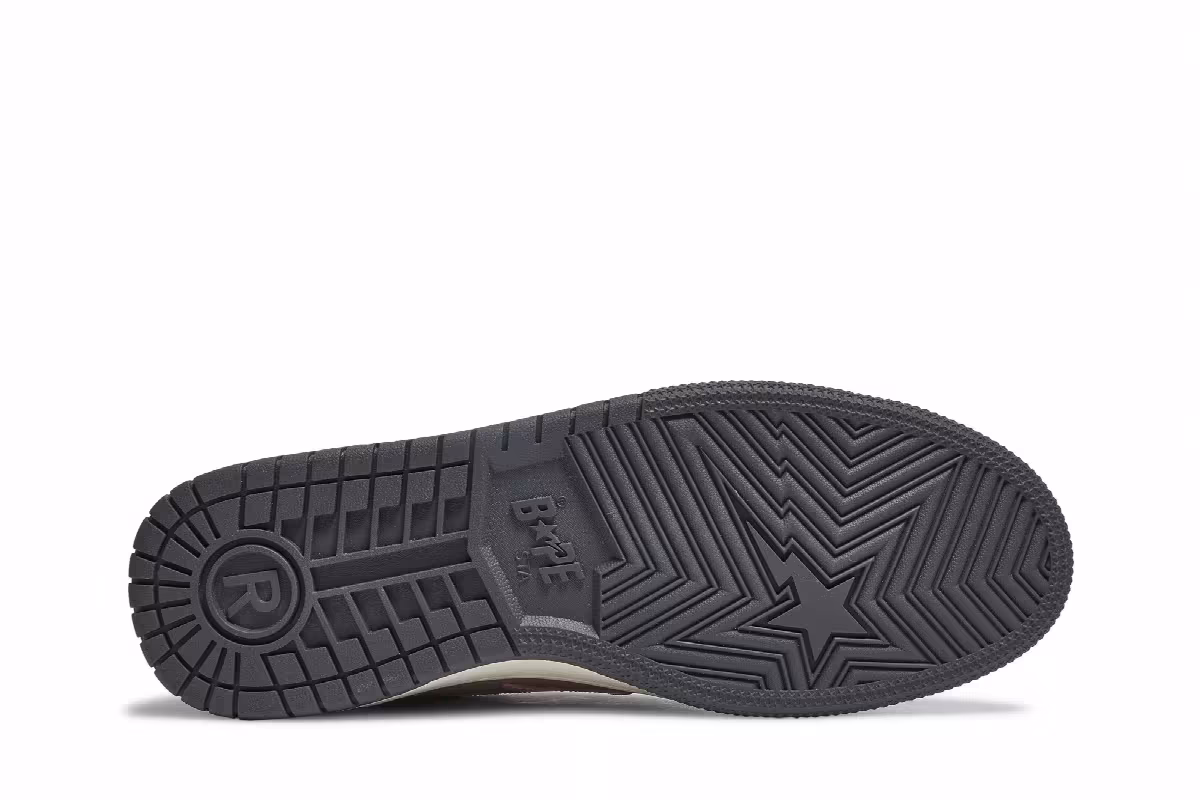 BAPE Court Sta Brown Pink, view 5