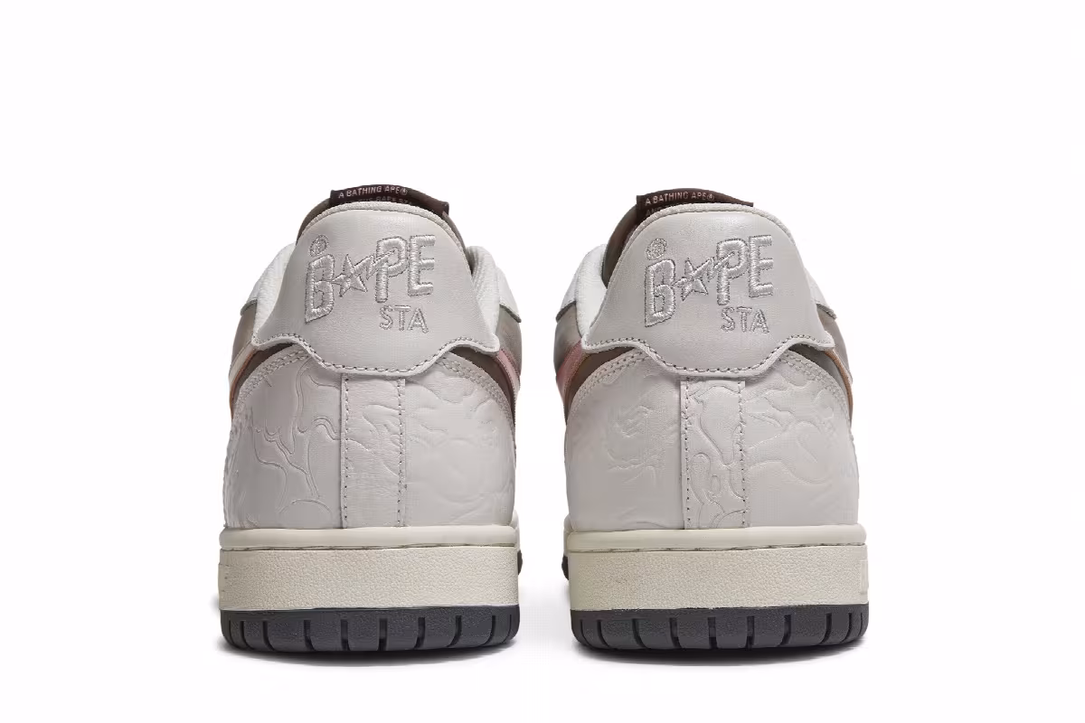 BAPE Court Sta Brown Pink, view 7