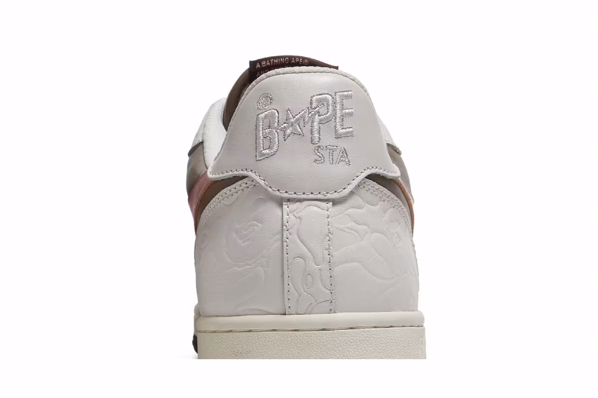 BAPE Court Sta Brown Pink, view 8