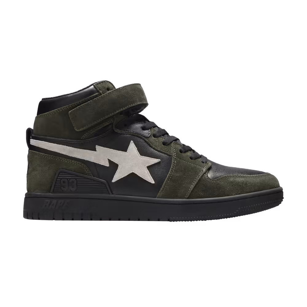BAPE Block Sta High Dark Grey