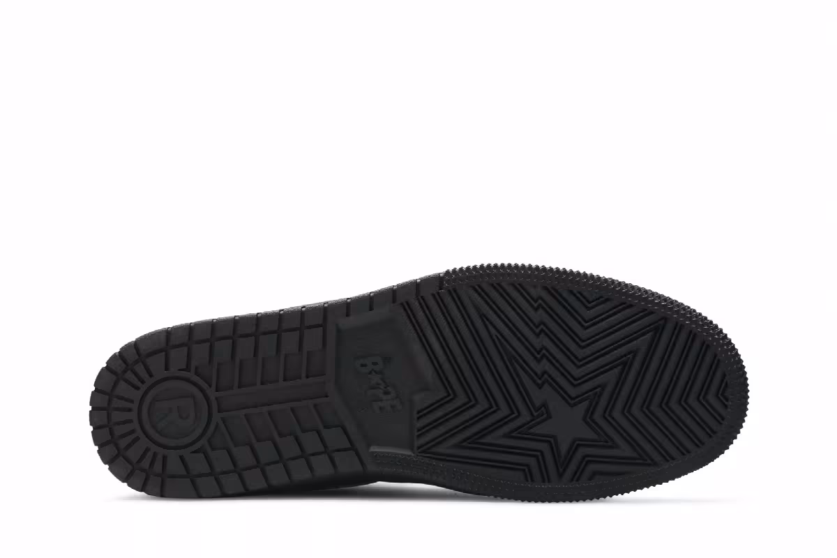 BAPE Block Sta High Dark Grey, view 5