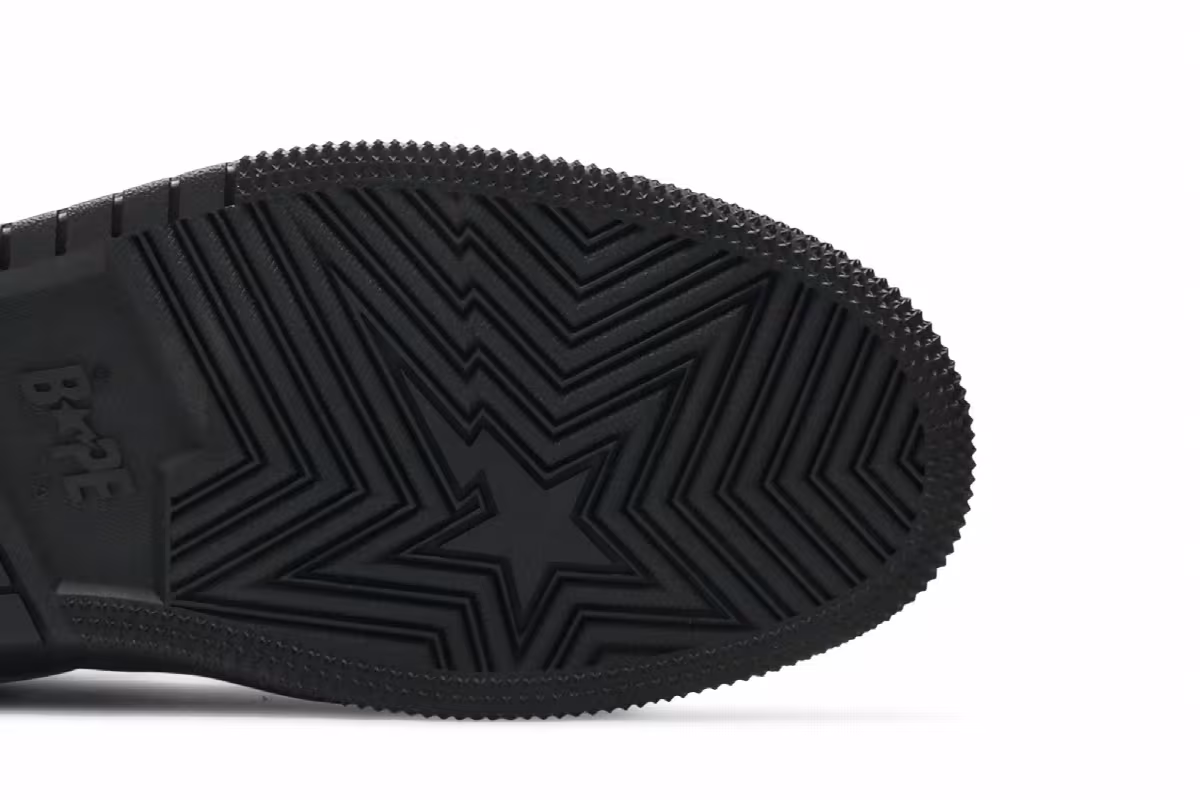 BAPE Block Sta High Dark Grey, view 6