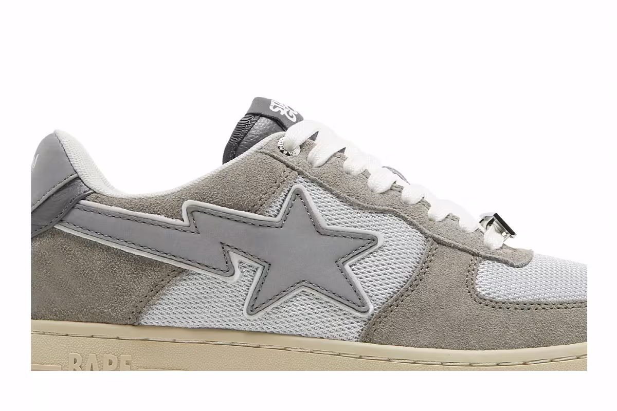 Stadium Goods x Bapesta Lexington Grey, view 3