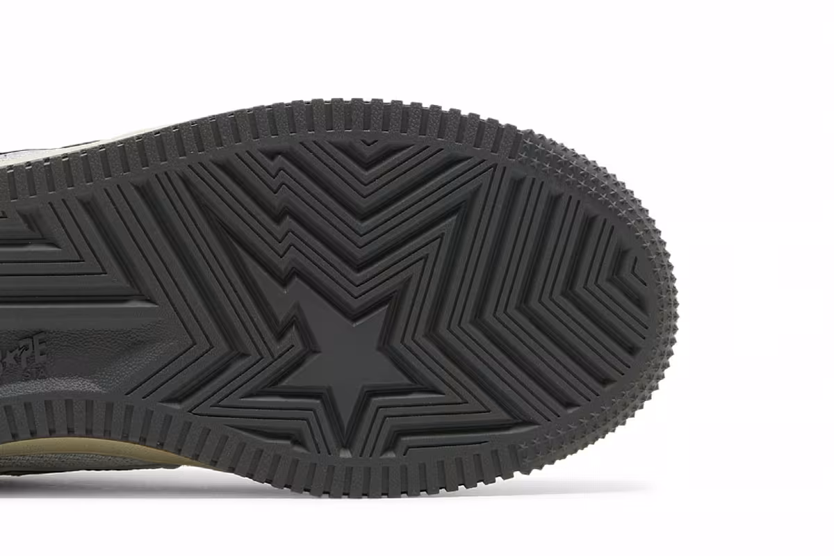 Stadium Goods x Bapesta Lexington Grey, view 6