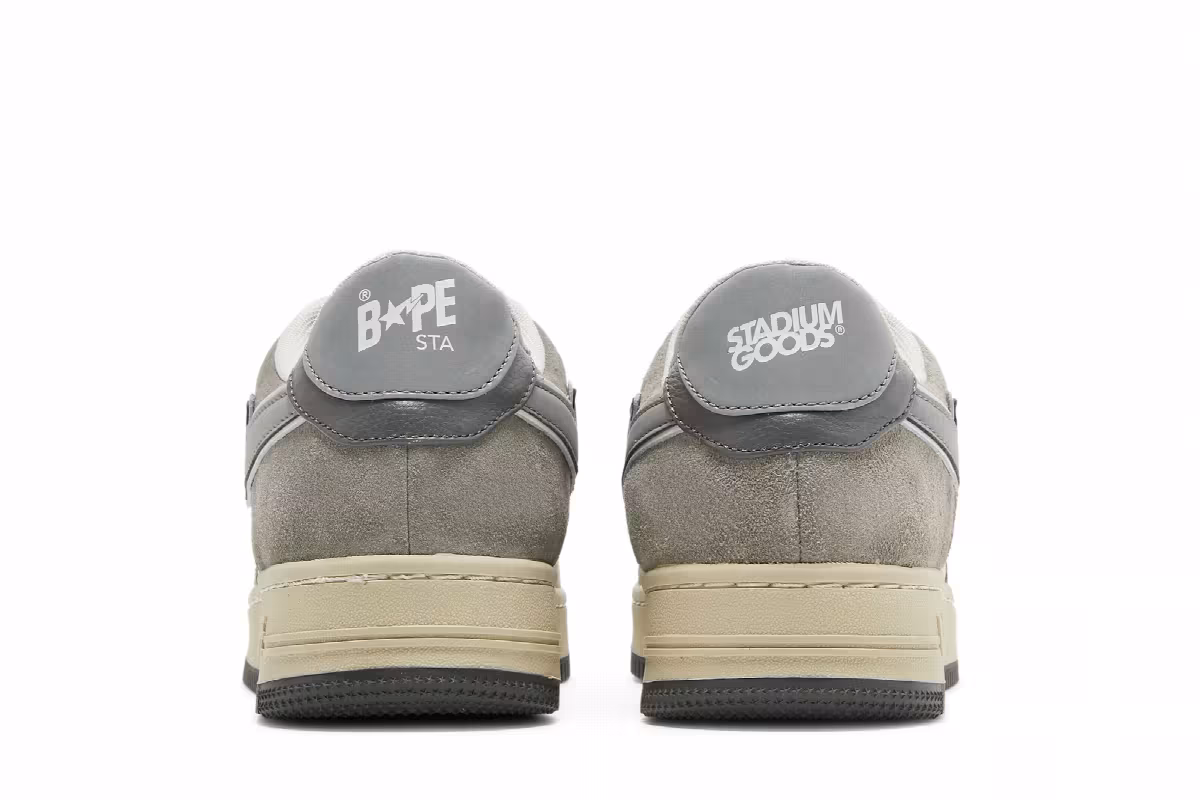 Stadium Goods x Bapesta Lexington Grey, view 7