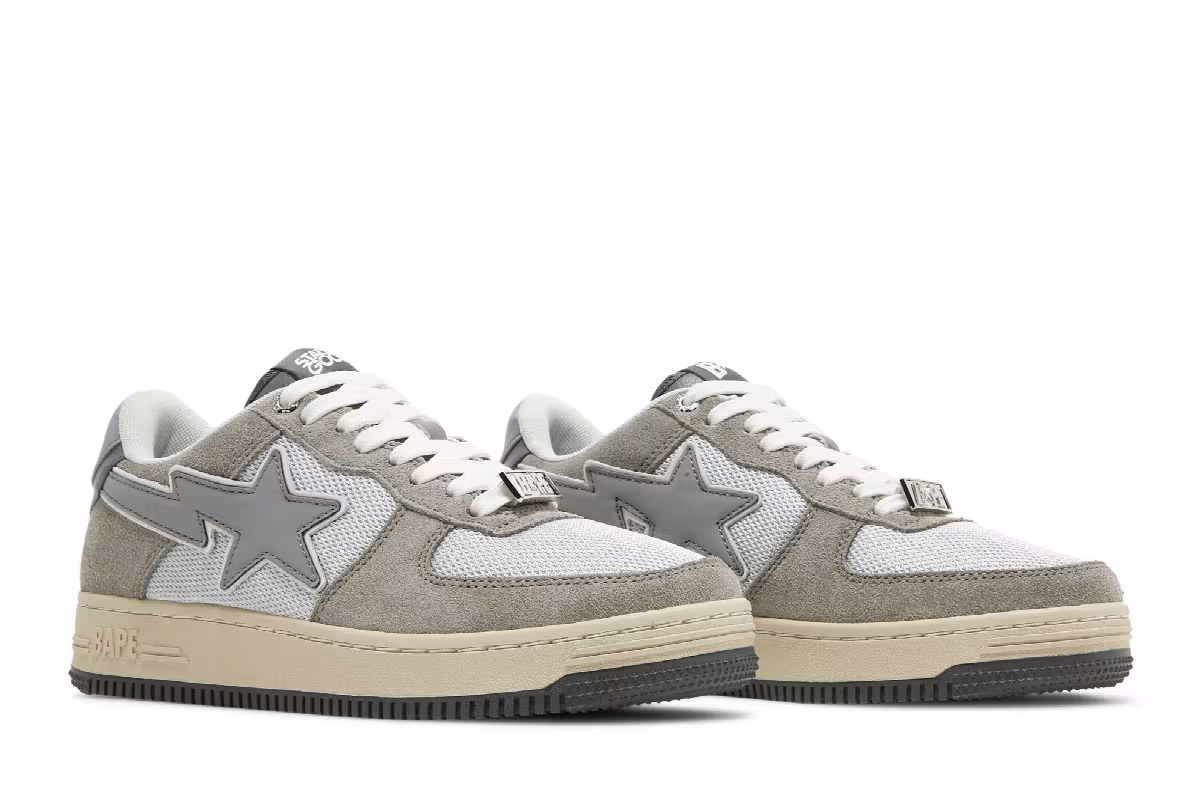 Stadium Goods x Bapesta Lexington Grey, view 9