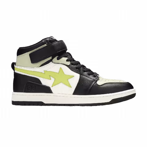 BAPE Block Sta High 'Black Lime'