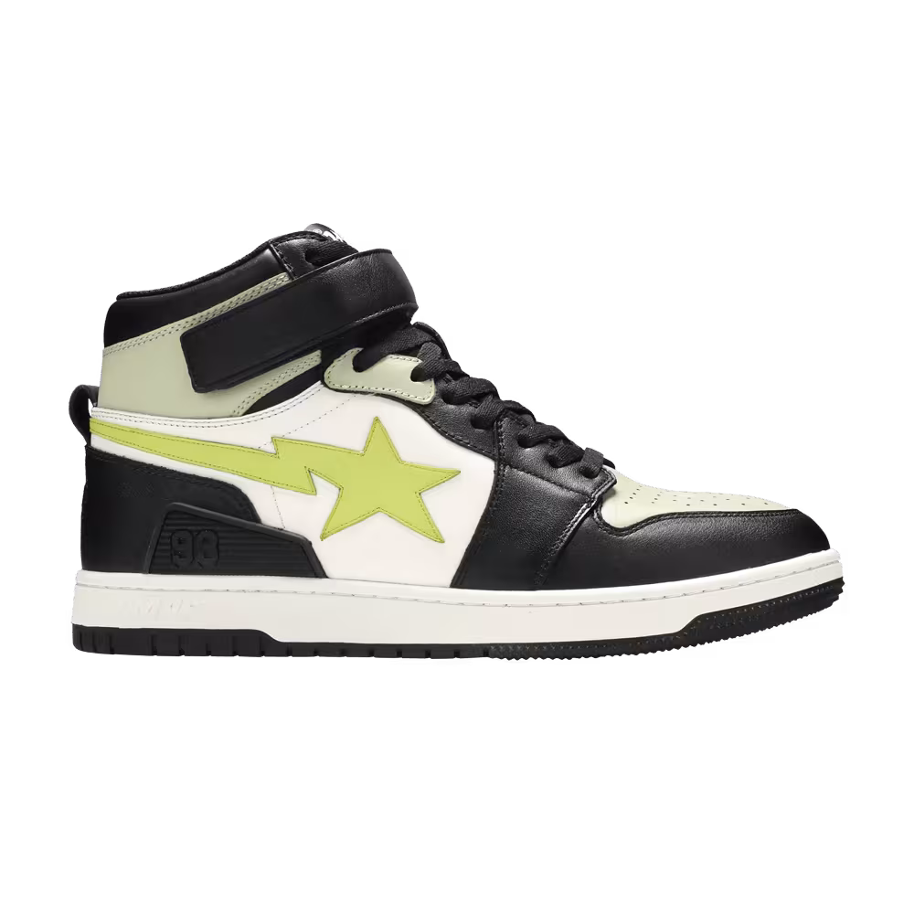 BAPE Block Sta High Black Lime