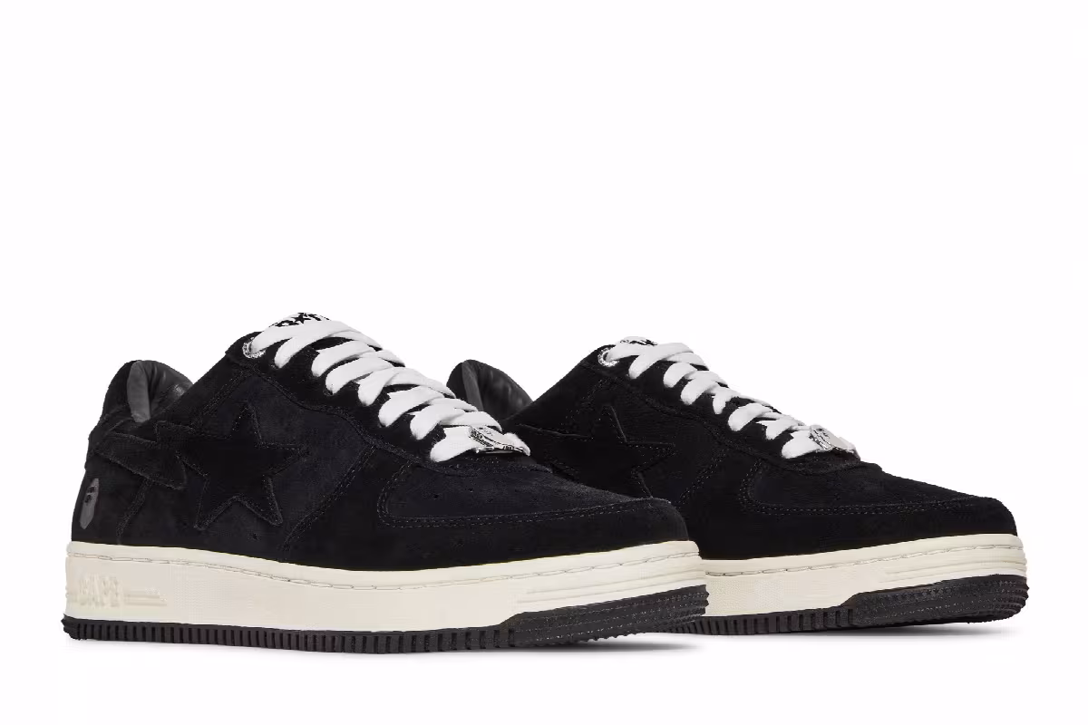 Bapesta Low M1 Black, view 9