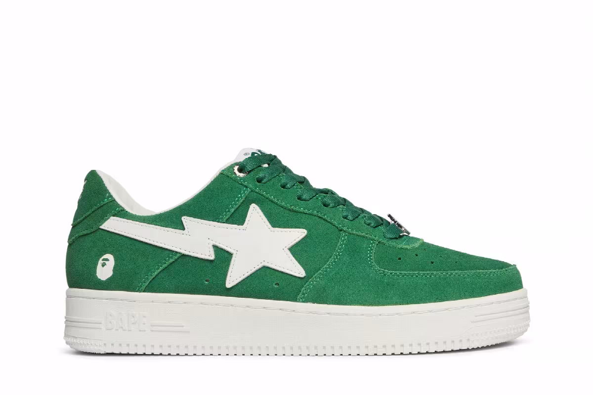 Bapesta Suede Pack - Green, view 2
