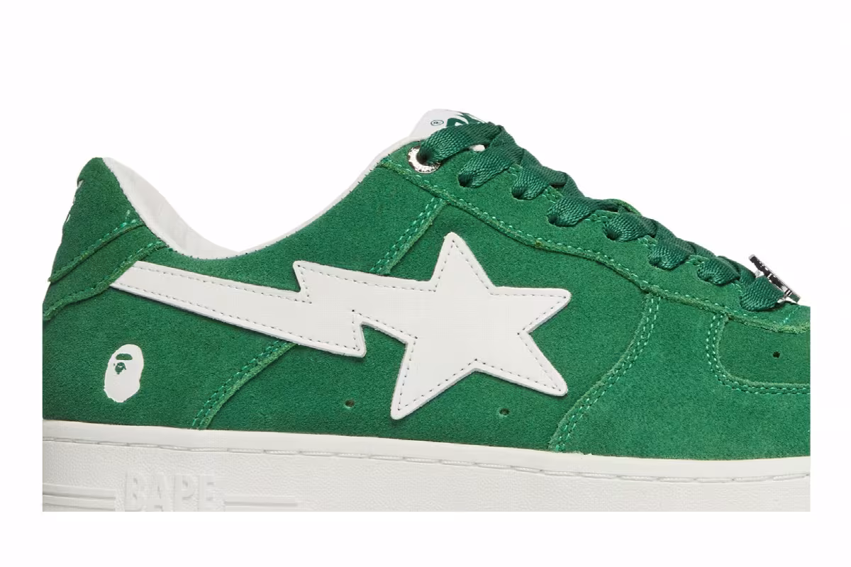 Bapesta Suede Pack - Green, view 3