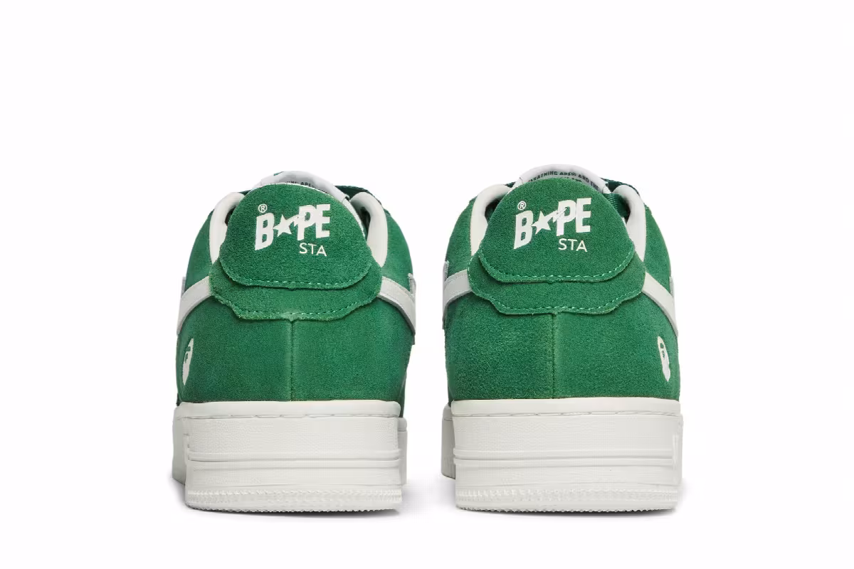 Bapesta Suede Pack - Green, view 7