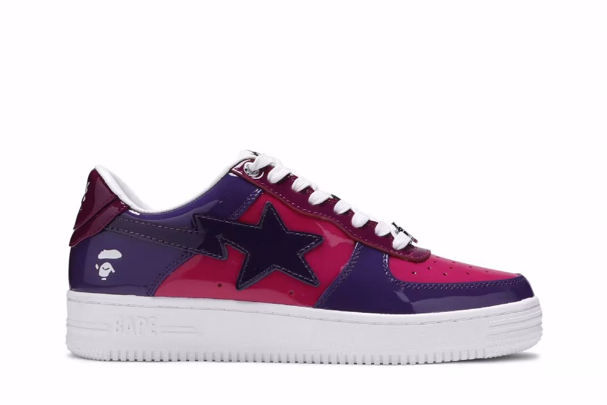 Bapesta Color Camo Combo - Purple, view 2