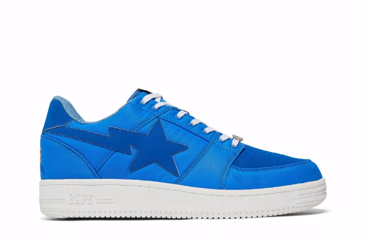 Stash x Bapesta Low M2 Blue, view 2