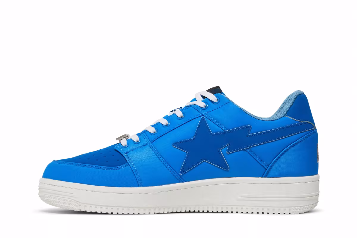 Stash x Bapesta Low M2 Blue, view 4