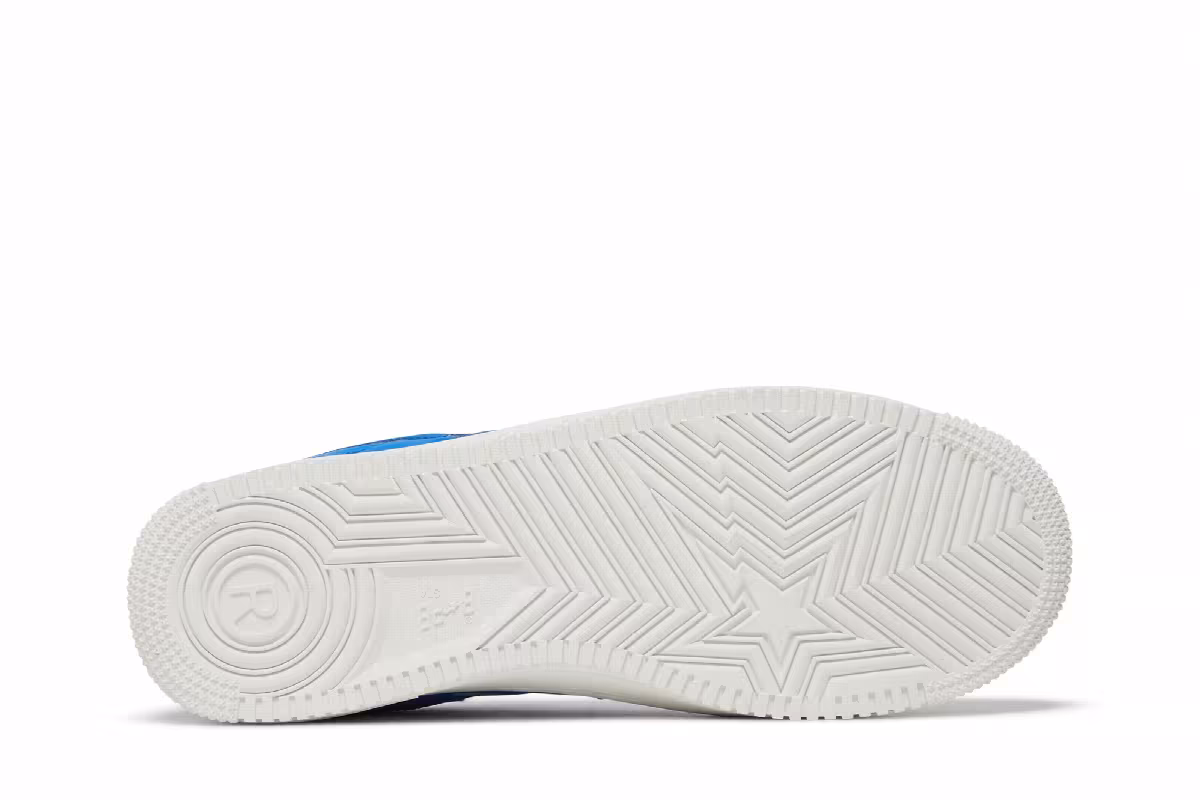 Stash x Bapesta Low M2 Blue, view 5