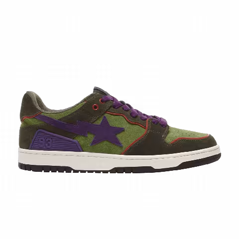 Bapesta Sk8 'Green Dark Purple'