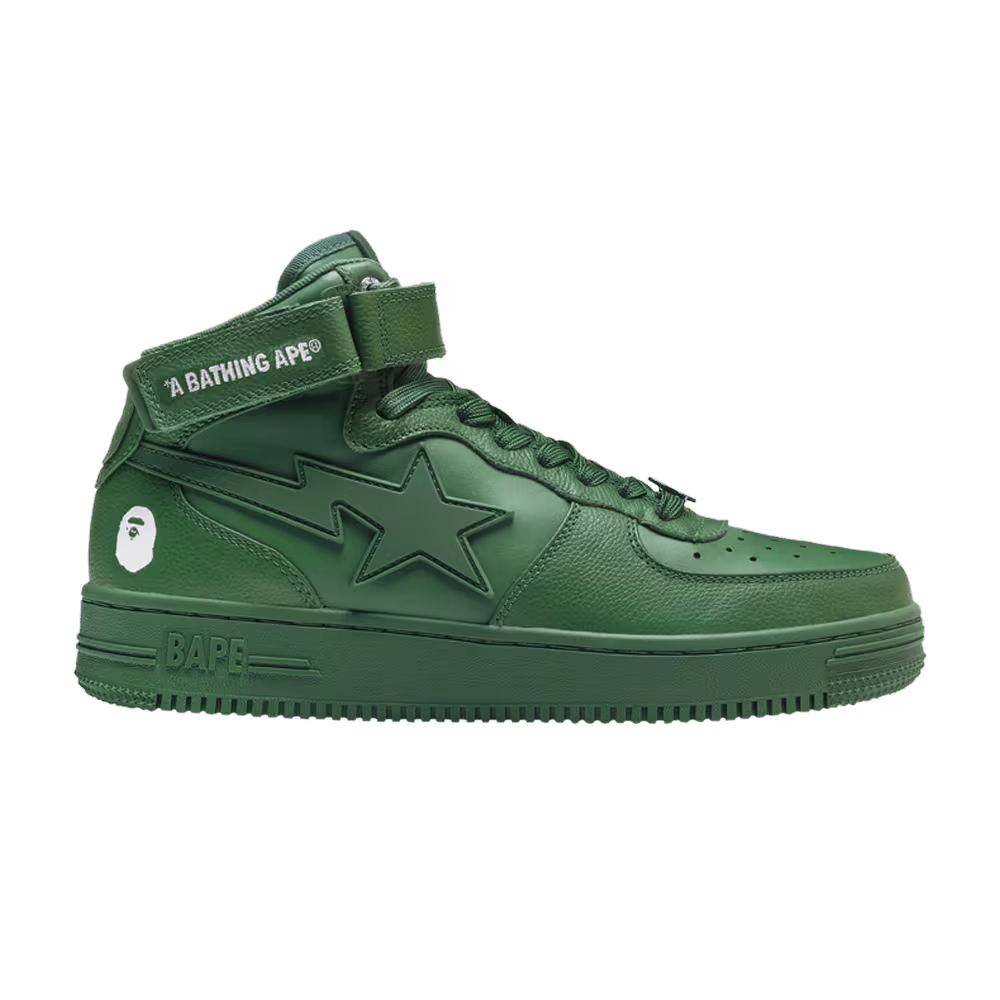 Bapesta Mid Green