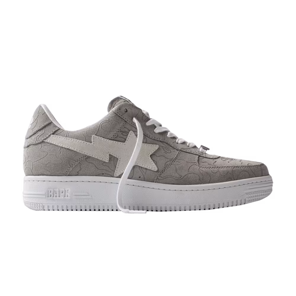 Solebox x Bapesta Light Grey Line Camo