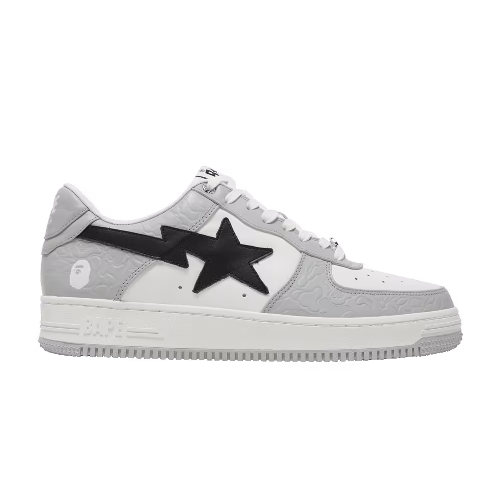 Bapesta Low M2 White Grey