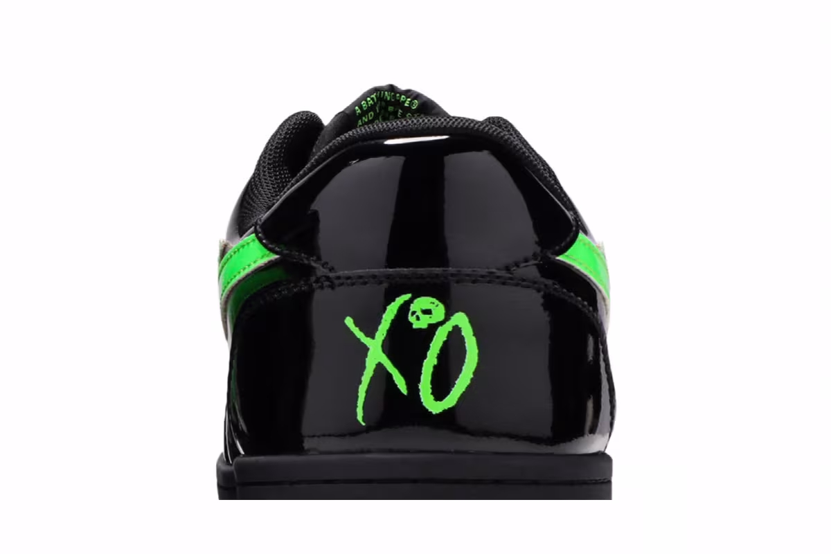 The Weeknd x Bapesta M2 Low XO - Black, view 8