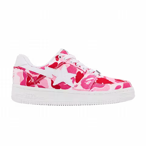 Bapesta Low 'Pink ABC Camo'