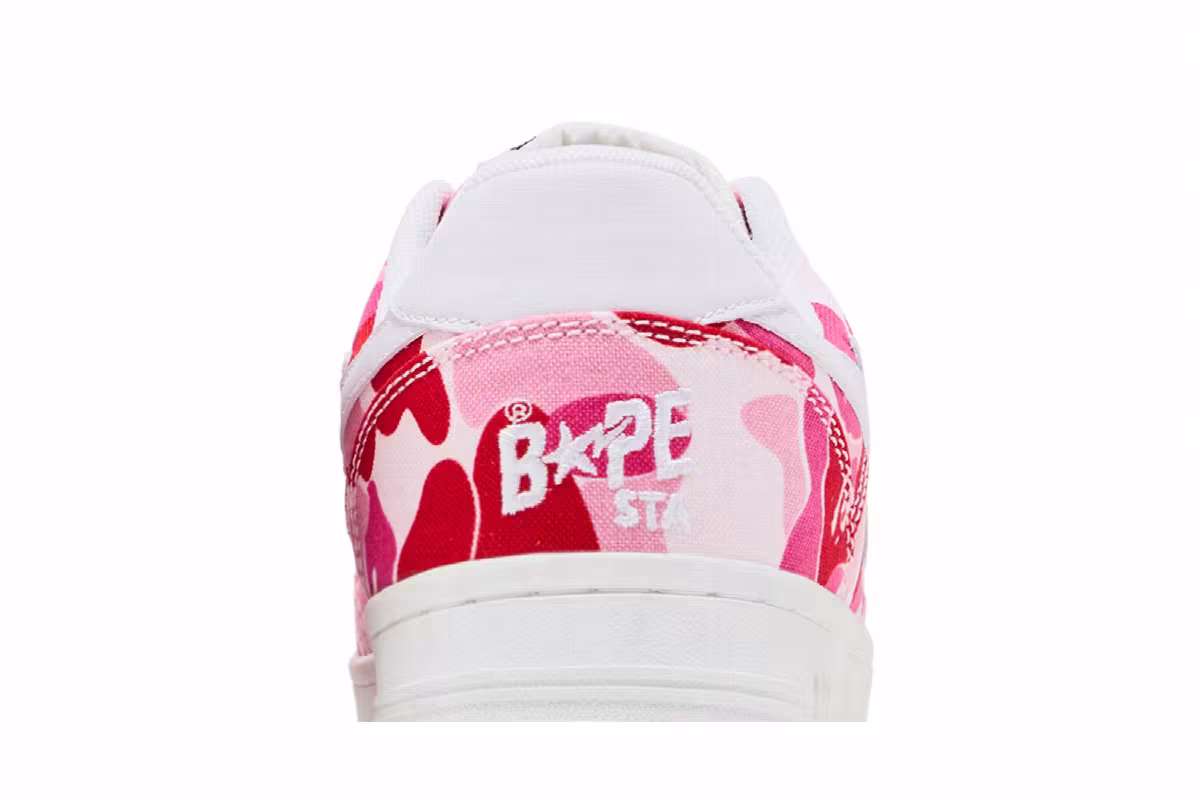 Bapesta Low Pink ABC Camo, view 8