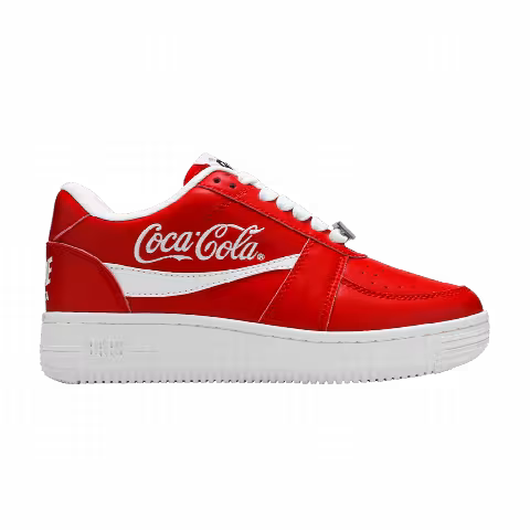 Coca-Cola x Bapesta Low 'Red'