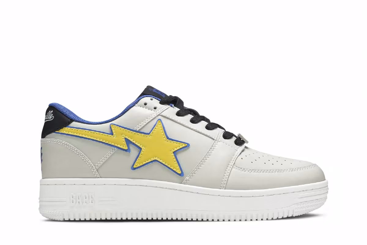 Dreamville x Bapesta Low M1 Grey, view 2