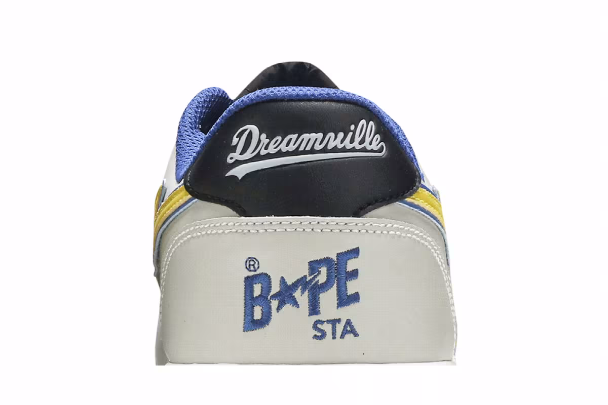 Dreamville x Bapesta Low M1 Grey, view 8