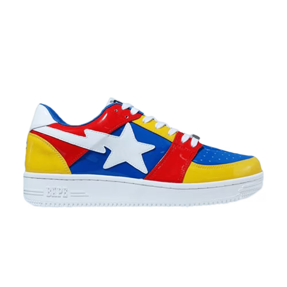 Medicom Toy x Bapesta Low M1 Multi-Color