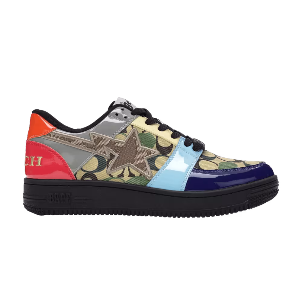 Coach x Bapesta Low Camo Multi