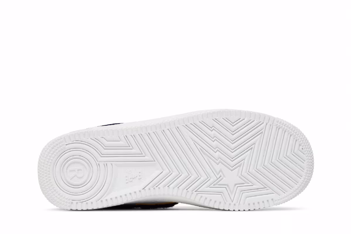 Bapesta Low Patched Navy, view 5