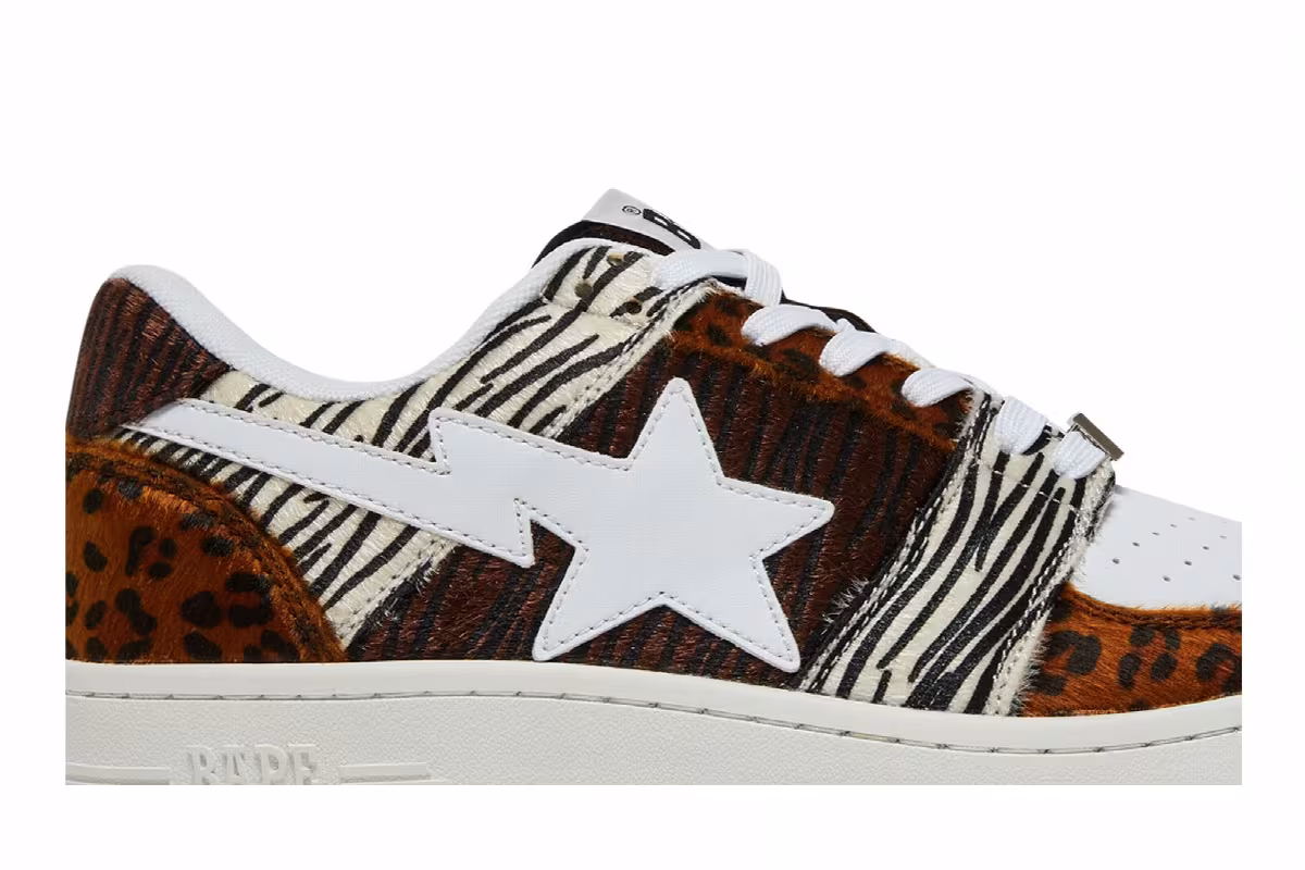 Bapesta Low M2 Animal Mix, view 3
