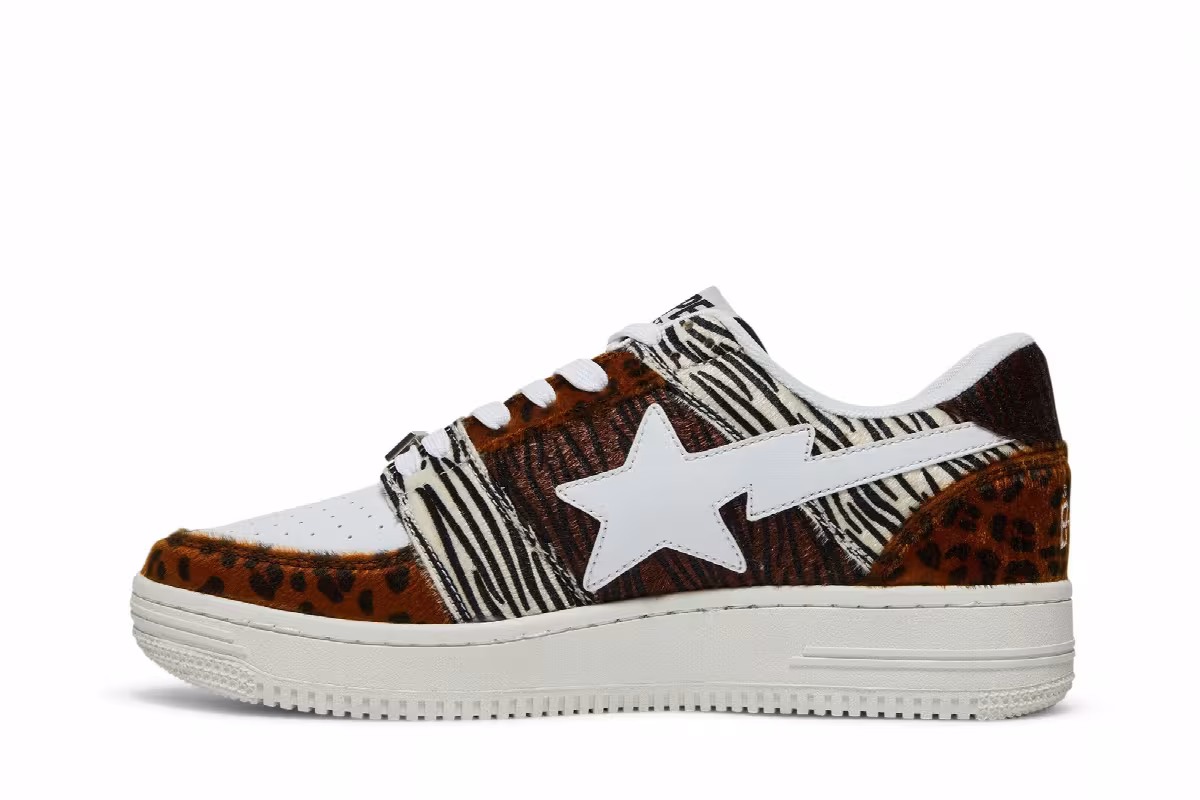 Bapesta Low M2 Animal Mix, view 4