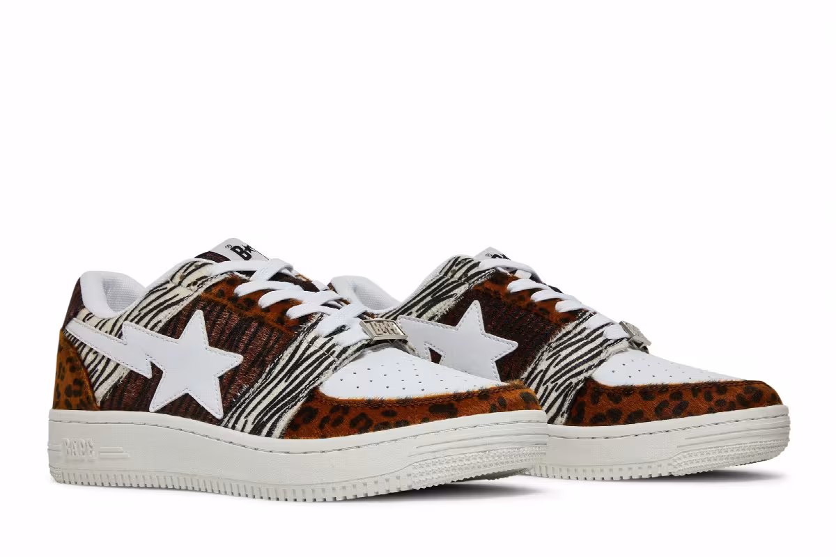 Bapesta Low M2 Animal Mix, view 9