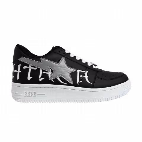 Bapesta Low 'Black Lettered'