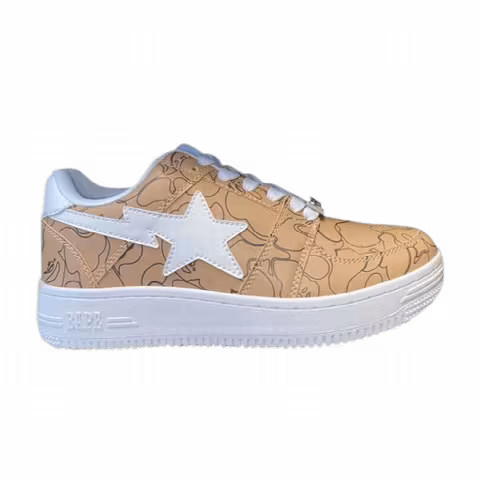 Wmns Bapesta 'Lined Camo - Beige'
