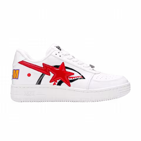 Bapesta Low 'White Shark Face'